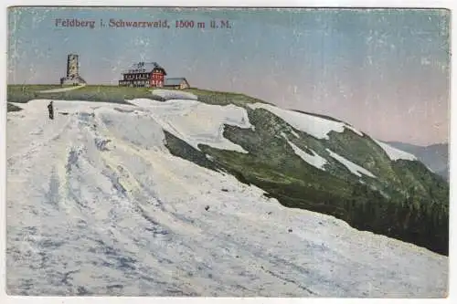 [Ansichtskarte] GERMANY - Feldberg i. Schwatzwald. 