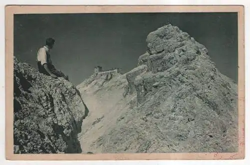 [Ansichtskarte] GERMANY - Zugspitze - Ost- und Westgipfel. 