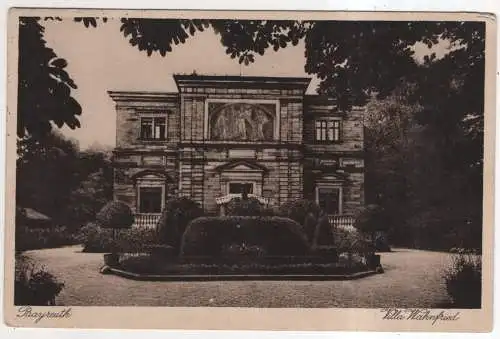 [Ansichtskarte] GERMANY - Bayreuth - Villa Wahnfried. 