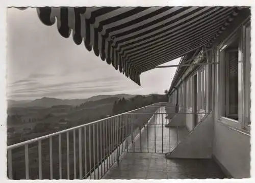 [Ansichtskarte] GERMANY - Sanatorium Lindenberg-Ried - Klinik für innere Krankheiten - Terrasse. 