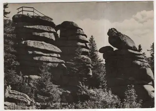 [Ansichtskarte] GERMANY - Dreisesselfelsen - Bayer. Wald. 