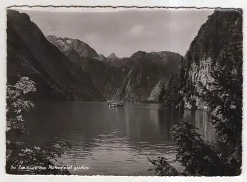 [Ansichtskarte] GERMANY - Der Königssee vom Malerwinkel gesehen. 