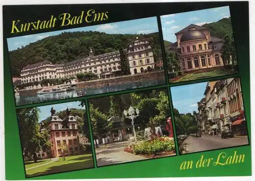 [Ansichtskarte] GERMANY - Bad Ems an der Lahn. 