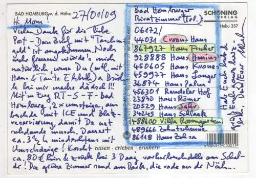 [Ansichtskarte] GERMANY - Bad Homburg v. d. Höhe. 