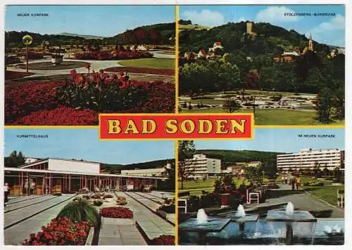 [Ansichtskarte] GERMANY - Bad Soden. 