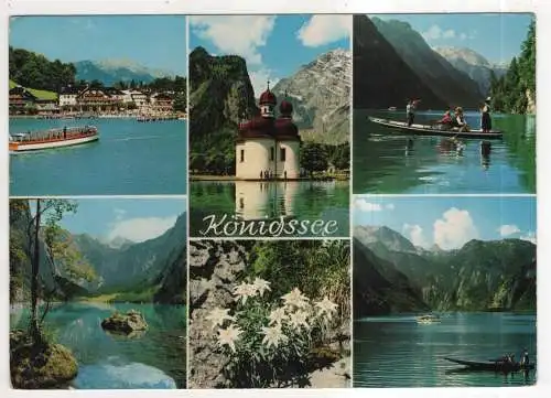 [Ansichtskarte] GERMANY - Königssee. 