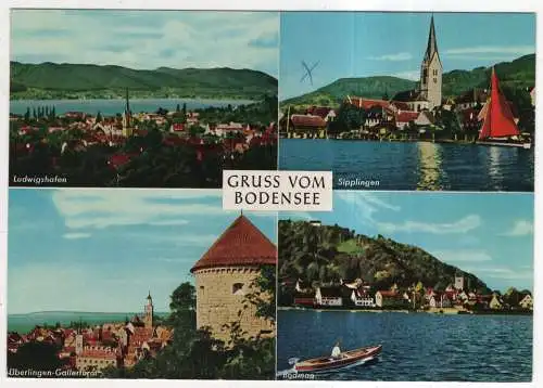 [Ansichtskarte] GERMANY - Gruss vom Bodensee. 