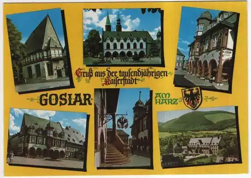 [Ansichtskarte] GERMANY - Goslar am Harz. 