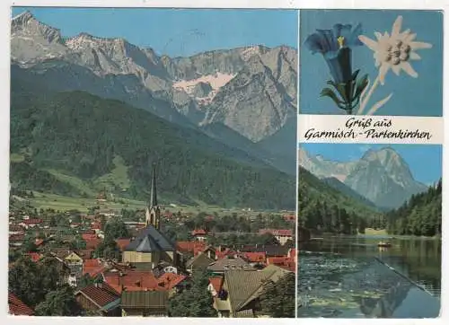 [Ansichtskarte] GERMANY - Garmisch-Partenkirchen. 