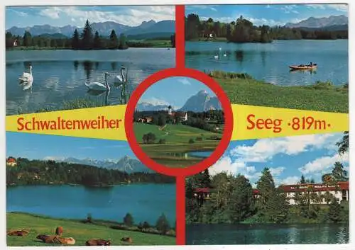 [Ansichtskarte] GERMANY - Schwaltenweiher Seeg. 