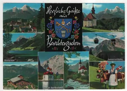 [Ansichtskarte] GERMANY - Berchtesgaden. 