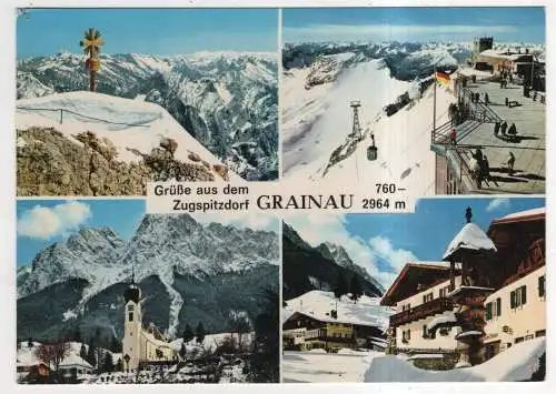 [Ansichtskarte] GERMANY - Grainau - Zugspitze. 