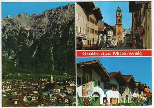 [Ansichtskarte] GERMANY - Mittenwald. 