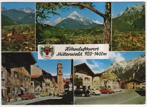 [Ansichtskarte] GERMANY - Mittenwald. 