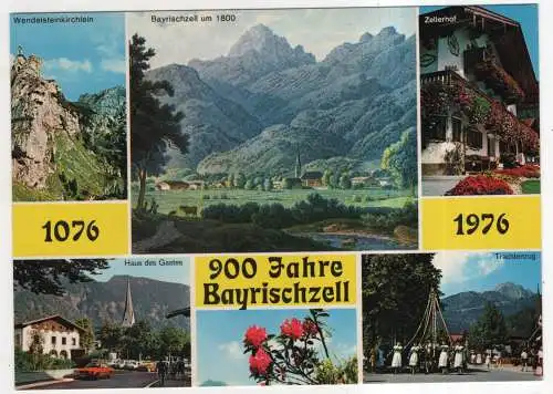 [Ansichtskarte] GERMANY - 900 Jahre Bayrischzell. 