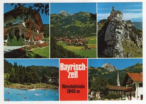 [Ansichtskarte] GERMANY - Bayrischzell - Wendelstein. 