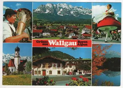 [Ansichtskarte] GERMANY - Wallgau. 