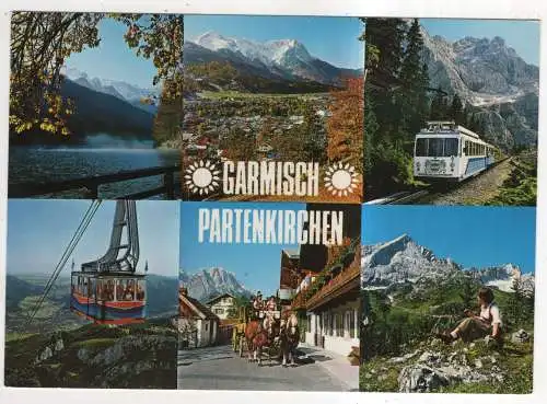 [Ansichtskarte] GERMANY - Garmisch-Partenkirchen. 