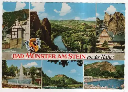 [Ansichtskarte] GERMANY - Bad Münster am Stein an der Nahe. 