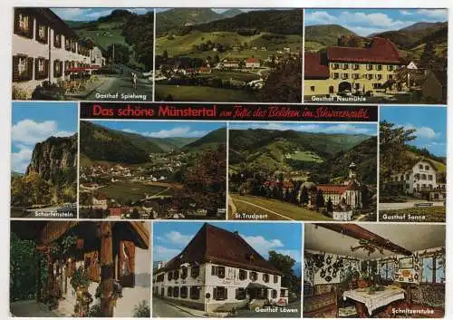 [Ansichtskarte] GERMANY - Münstertal / Schwarzwald. 