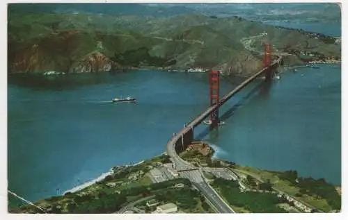 [Ansichtskarte] USA - San Francisco - The Golden Gate. 