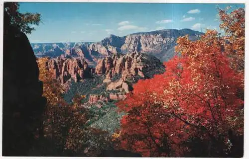 [Ansichtskarte] USA - Oak Creek Canyon - view from Scenery Hill. 