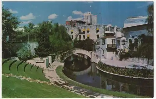 [Ansichtskarte] USA - San Antonio - River Theatre. 