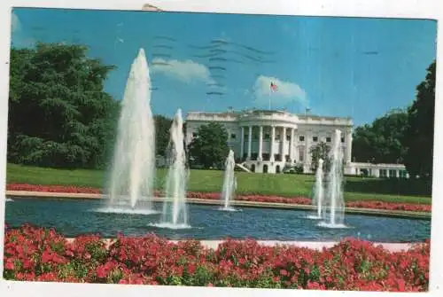 [Ansichtskarte] USA - Washington D. C. - The White House. 