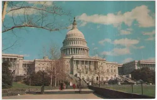 [Ansichtskarte] USA - Washington D. C. - United States Capitol. 