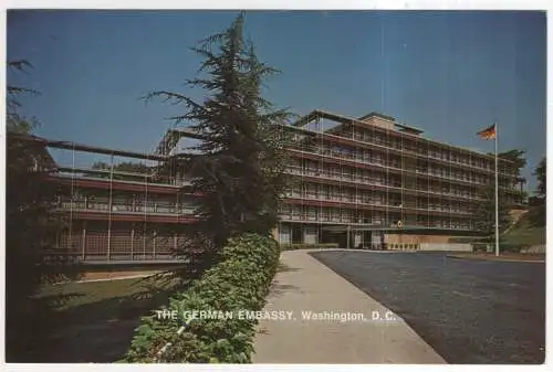 [Ansichtskarte] USA - Washington D. C. - the German Embassy. 