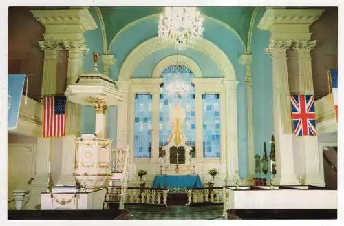 [Ansichtskarte] USA - New York - St. Paul's Chapel of Trinity Parish. 