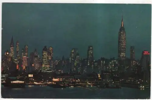 [Ansichtskarte] USA - New York - Midtown Manhattan Skyline. 