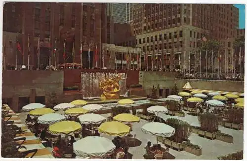 [Ansichtskarte] USA - New York - Lower Plaza at Rockefeller Center. 