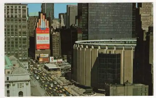 [Ansichtskarte] USA - New York - Madison Square Garden. 