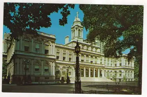 [Ansichtskarte] USA - New York - New York City Hall. 