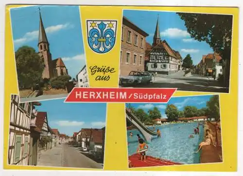 [Ansichtskarte] GERMANY - Herxheim / Südpfalz. 