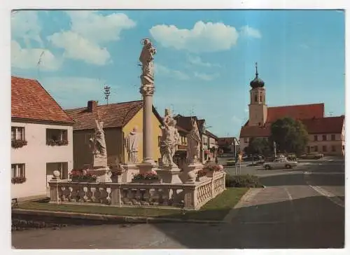 [Ansichtskarte] GERMANY - Stamsried / Bayer. Wald - Marktplatz. 