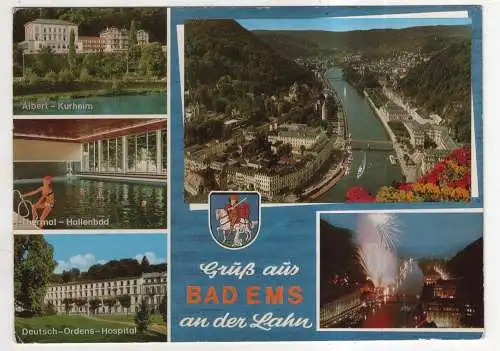 [Ansichtskarte] GERMANY - Bad Ems an der Lahn. 