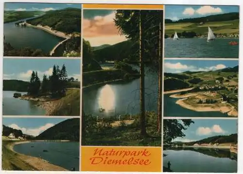 [Ansichtskarte] GERMANY - Naturpark Diemelsee. 