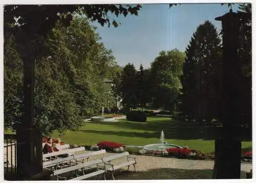 [Ansichtskarte] GERMANY - Bad Soden am Taunus - Im Kurpark. 