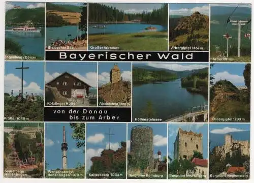 [Ansichtskarte] GERMANY - Bayerischer Wald. 