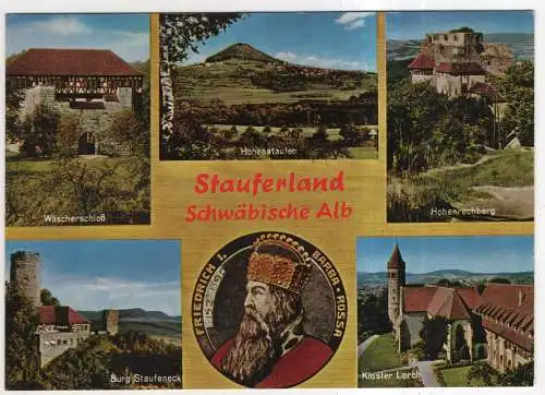 [Ansichtskarte] GERMANY - Stauferland - Schwäbische Alb. 