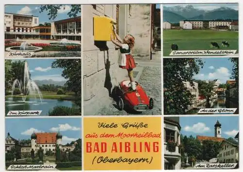 [Ansichtskarte] GERMANY - Bad Aibling / Oberbayern. 