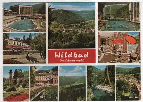 [Ansichtskarte] GERMANY - Wildbad im Schwarzwald. 