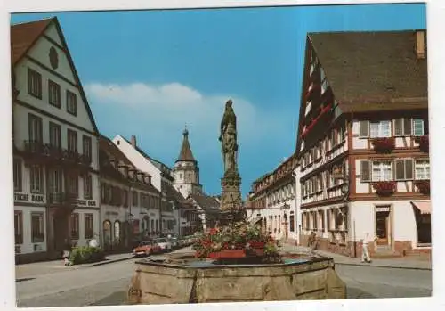 [Ansichtskarte] GERMANY - Gengenbach im Schwarzwald - Marktbrunnen. 