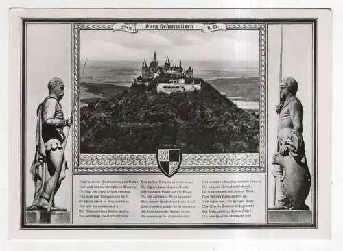 [Ansichtskarte] GERMANY - Burg Hohenzollern. 