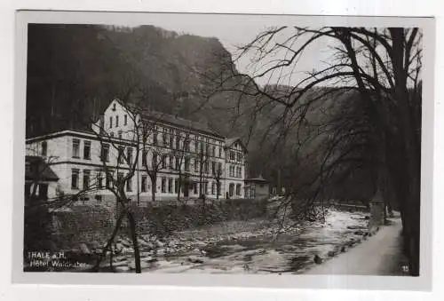 [Ansichtskarte] GERMANY - Thale a. H. - Hotel Waldkater. 