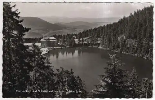 [Ansichtskarte] GERMANY - Mummelsee a. d. Schwarzwaldhochstr. 