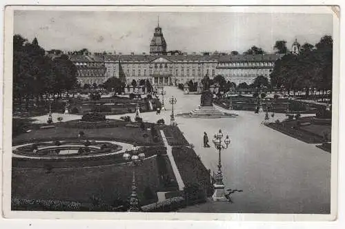 [Ansichtskarte] GERMANY - Karlsruhe i. B. - Badisches Landesmuseum. 