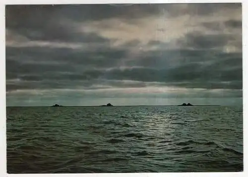 [Ansichtskarte] GERMANY - Wolken über der Hallig. 